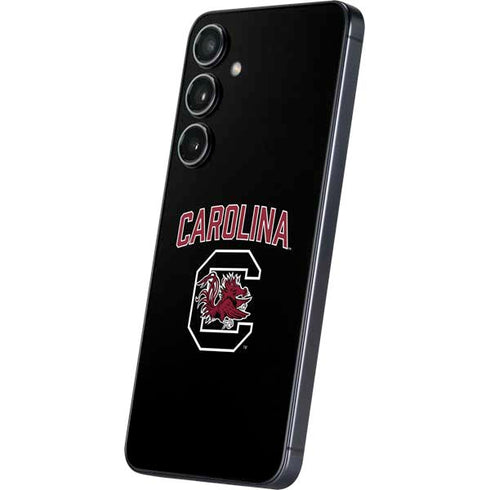 University of South Carolina Athletic Text & Logo Galaxy S25 Skin